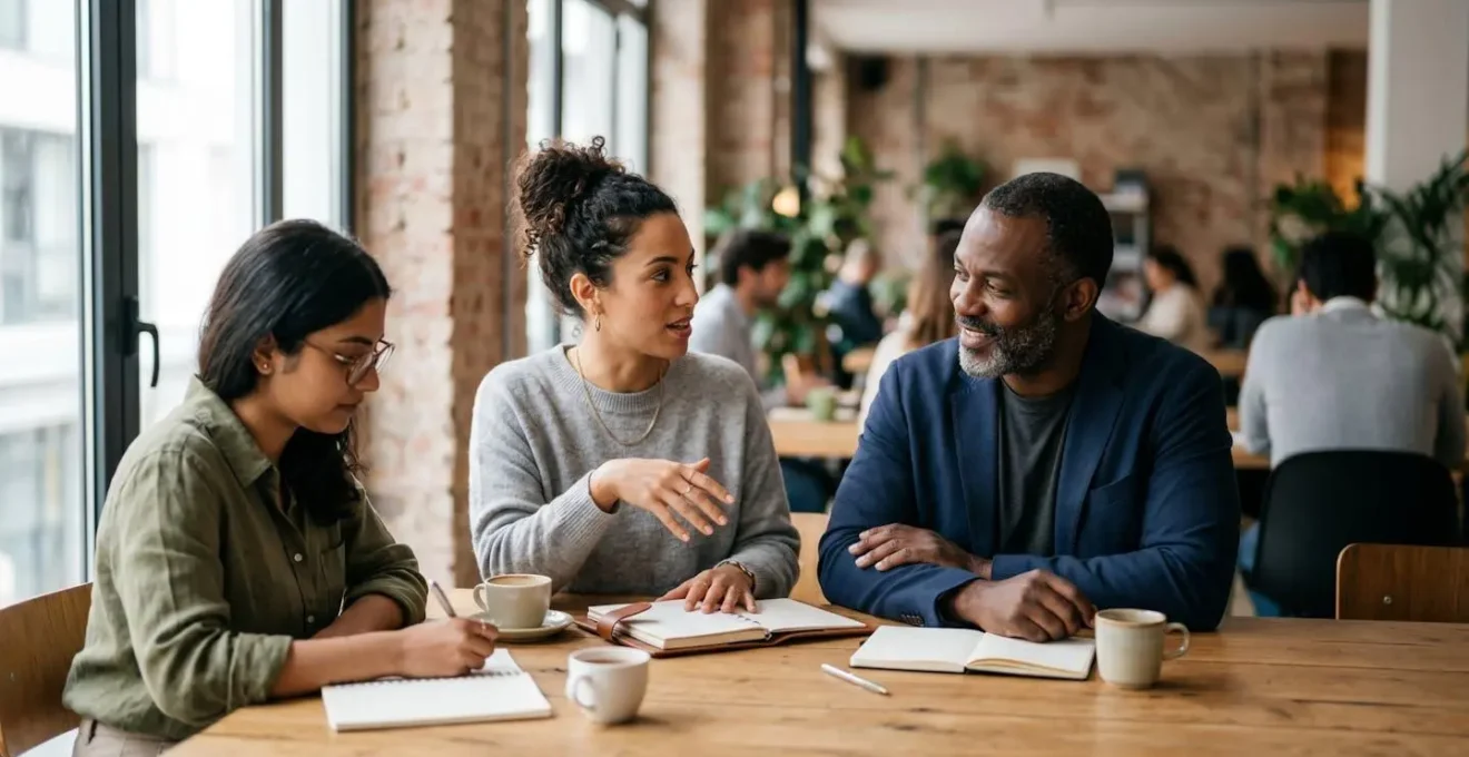 Réseau d'entrepreneurs collaborant pour générer de la croissance économique